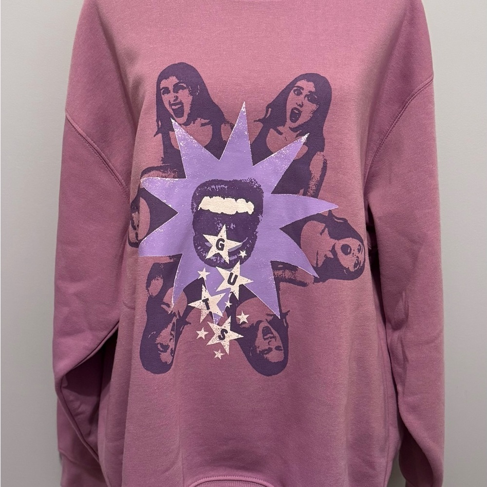 OR Olivia Rodrigo  Graphic Women's Sweater Size Large